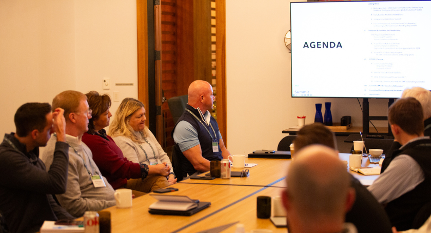 TLMI sets the agenda during the recent Committee Summit. 